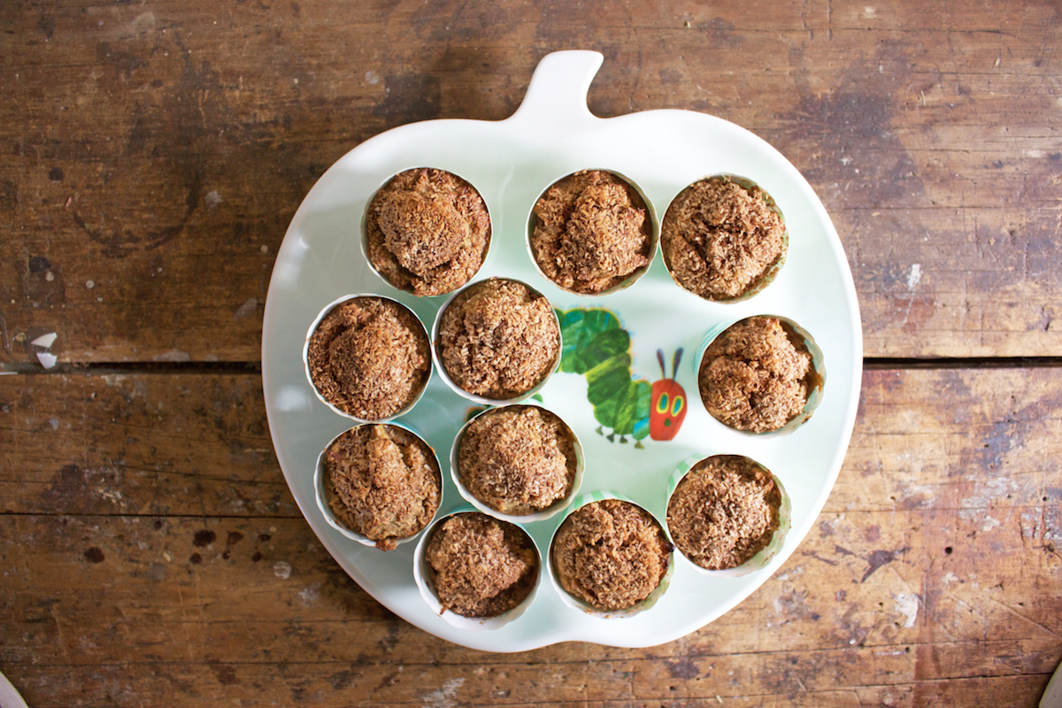 Apple & Zucchini Breakfast Muffins