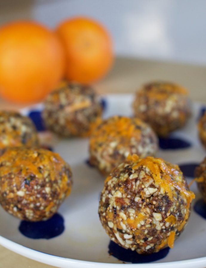 Fig & Orange Bliss Balls