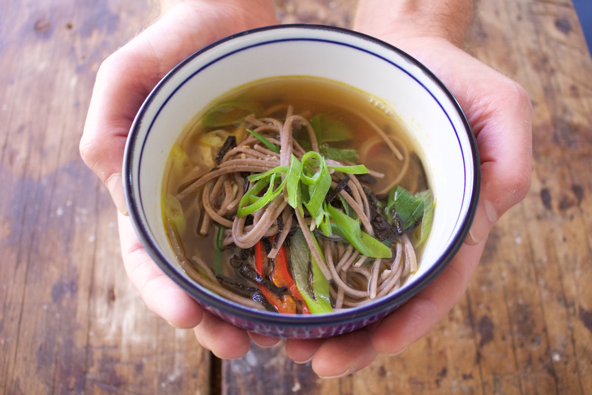 Buckwheat Soba Noodle Broth