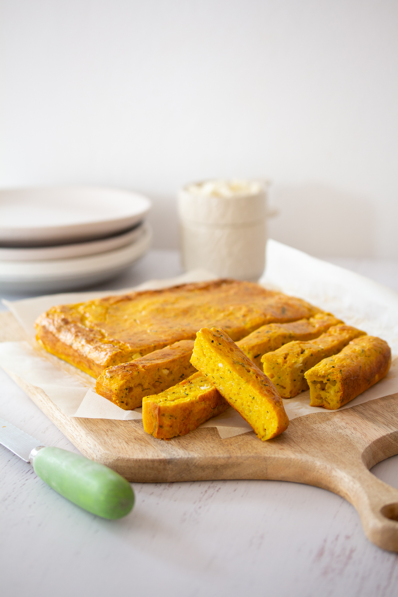 Pumpkin and Zucchini Slice Danielle Minnebo